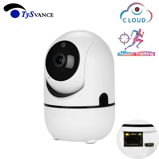 Беспроводная IP камера Tysvance 1080P с облачным распознаванием людей умная мини для