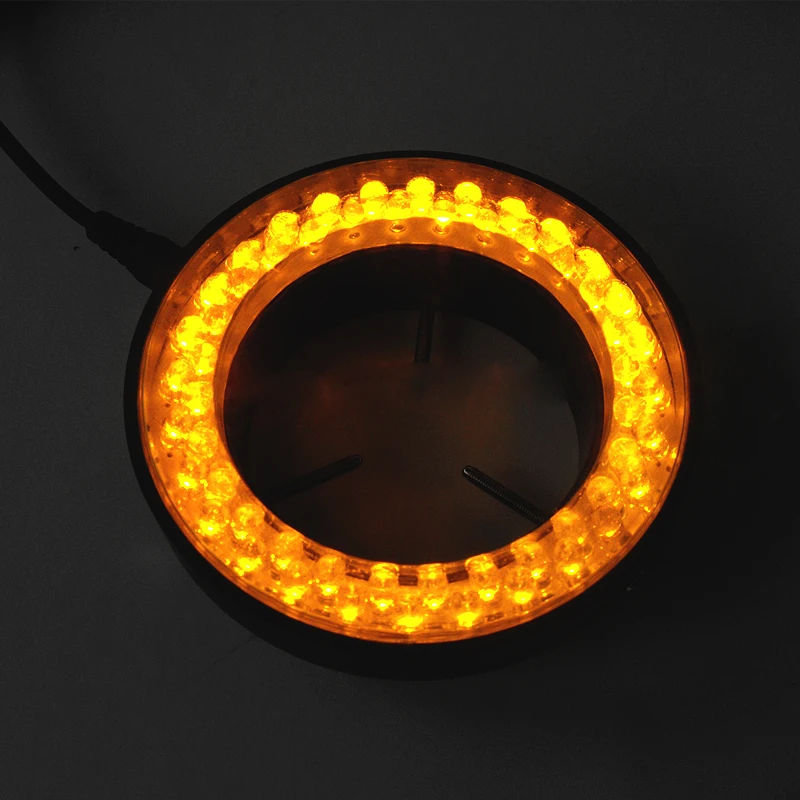 

60 PC Yellow LED Ring Light for Microscope with 110V/220V Adapter