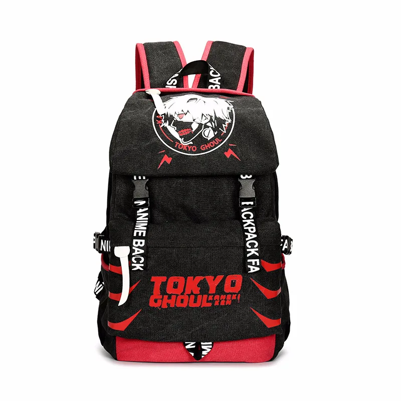 

Tokyo ghouls backpack backpack kind of middle school students Anime peripheral wear-resisting canvas one undertakes