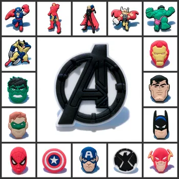 

1pc Avengers Hero Cartoon Pins badges Brooches CollectionCharms Fit Hat Clothes Bags Decoration Party Gift For Kids