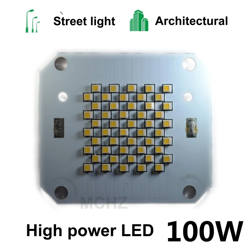 1 шт 100 W чип со светодиодной подсветкой DC 28 30 V 32 V 34 VHigh Мощность интегрированный в COB диода светодиодный светильник чип легкие бусы DIY
