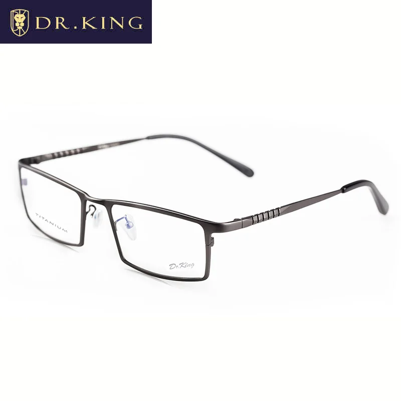 Dr.King optical pure titanium computer glasses frame for men wrap ...