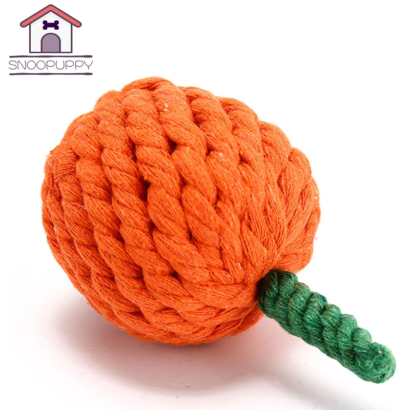 Toys For Pet Dogs Cotton Rope Braided Dog Bite Toy High Quality Chew Toys Dog Interactive Toy For Dog Pet Tooth Cleaning XF0011