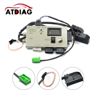 

2018 FEM BDC Module Testing Platform for BMW F20 F30 F35 X5 X6 I3 FEM BDC Module 14V 5A dedicated No need start-stop button