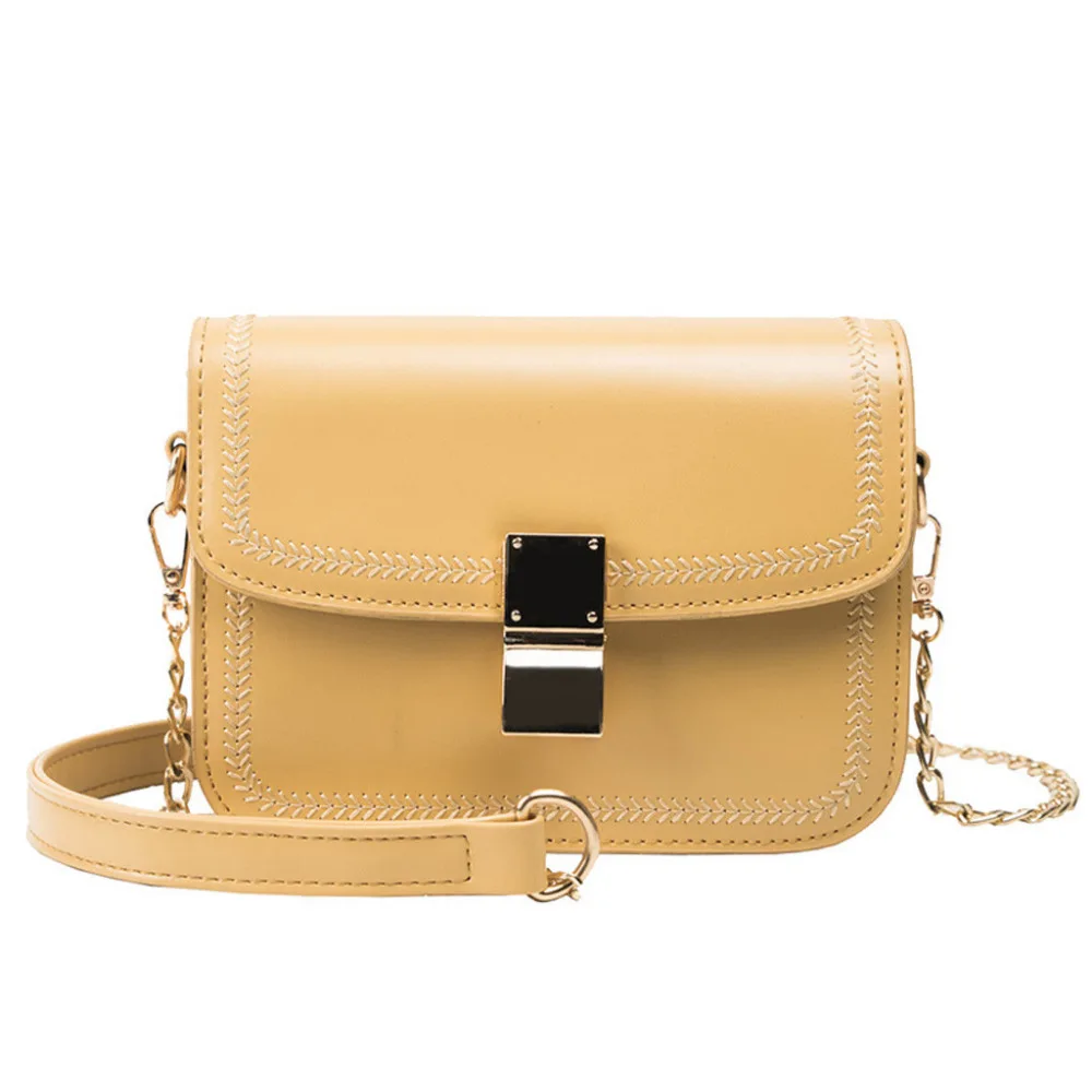 

MOLAVE 2019 Women PU Leather Handbags Shoulder Bag Summer Fashion Small Flap Crossbody Bags For Female Messenger Bags 10May 10