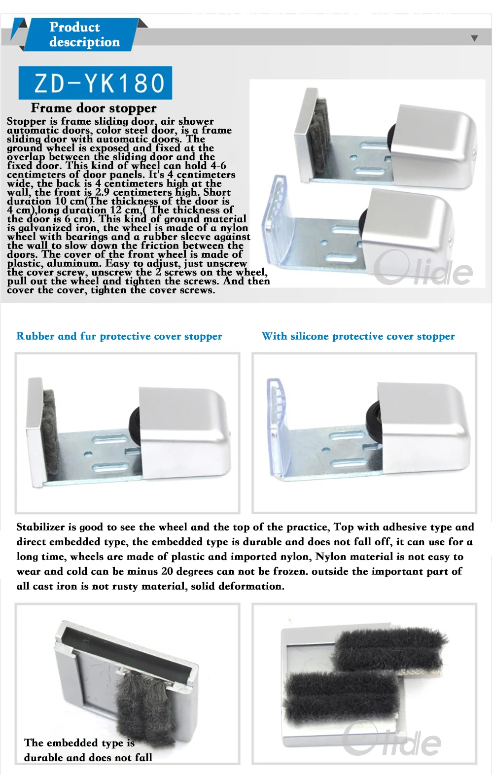 Aluminium Alloy Door End Stopper  (1)