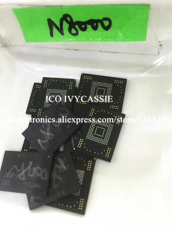 Для samsung Note 10,1 N8000 eMMC 16 Гб ИС флэш-памяти NAND чип запрограммированная прошивка KLMAG4FEJA-A002