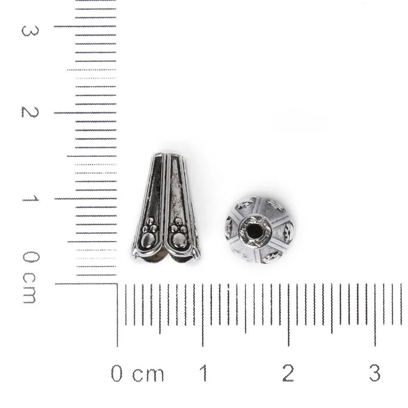 Новое поступление 13*8 мм 10 шт./лот античный посеребренный цинковый сплав коническая бусина заглушки металлические подвески DIY ювелирные изделия