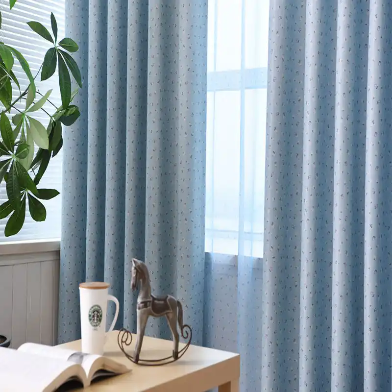 New Korean Japanese Cotton Printed Curtains Cloth Factory Direct