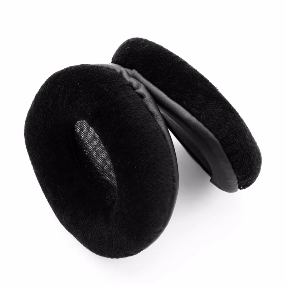 Velour Velvet Replacement Round Ear Pads Foam Earpads Pillow Cushion Repair Parts for Skullcandy 