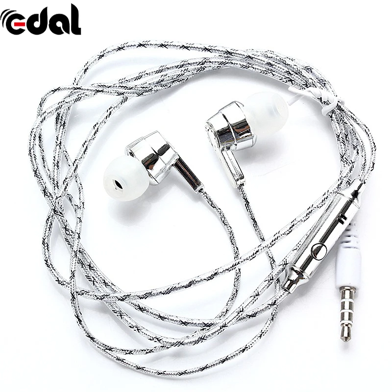 

High Quality 3.5mm In-Ear Stereo Earphone Portable Earbuds Sports Headset with Mic for Smart Phone MP3