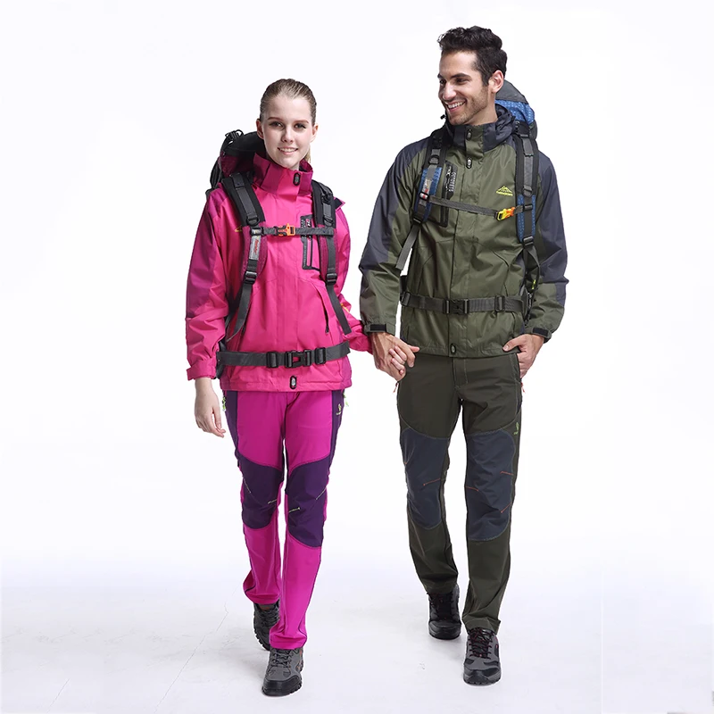 6XL Plus Size Autumn Outdoor Windproof Camping Jackets Quick Dry