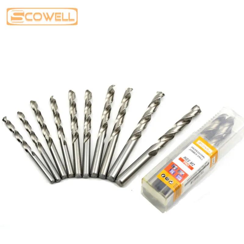 FREE SHIPPING 4mm HSS M2 full ground Twist Drill Bit for metalworking