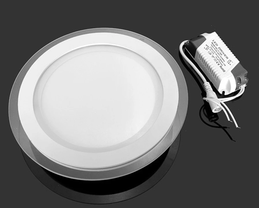 Square are LED Panel Light 6W 12W 18W Round Downlight AC85-265V LED Surface Ceiling Lamp For Kitchen Lighting