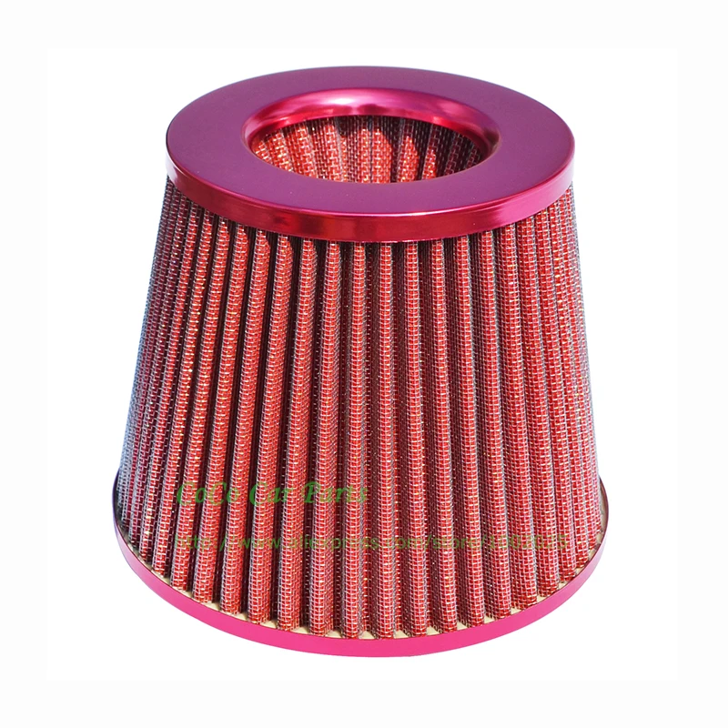 3 inch High Performance Car Air Filter Universal Cold Air Intake Auto