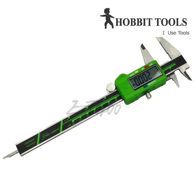 Высокой точности Нержавеющая сталь цифровой штангенциркуль 0-150 мм 6 дюймов электронный цифровой штангенциркуль толщина микрометра циркуль