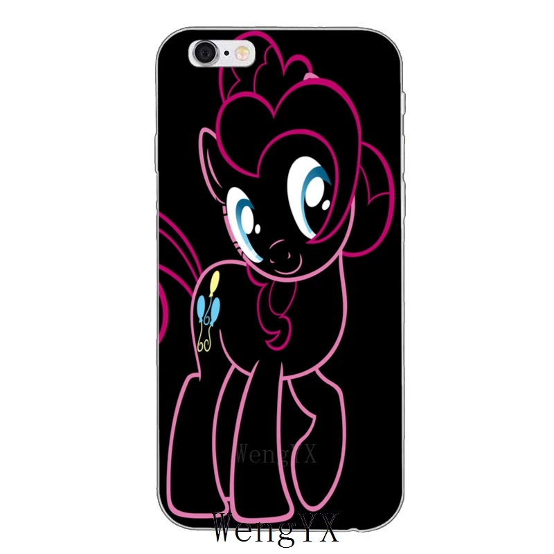 Тонкий мягкий чехол для телефона с рисунком из мультфильма red my little pony Pinkie Pie Xiaomi Mi