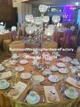 

Tall gold mental Flower Stands Wedding Table Centerpieces for weddings decoration