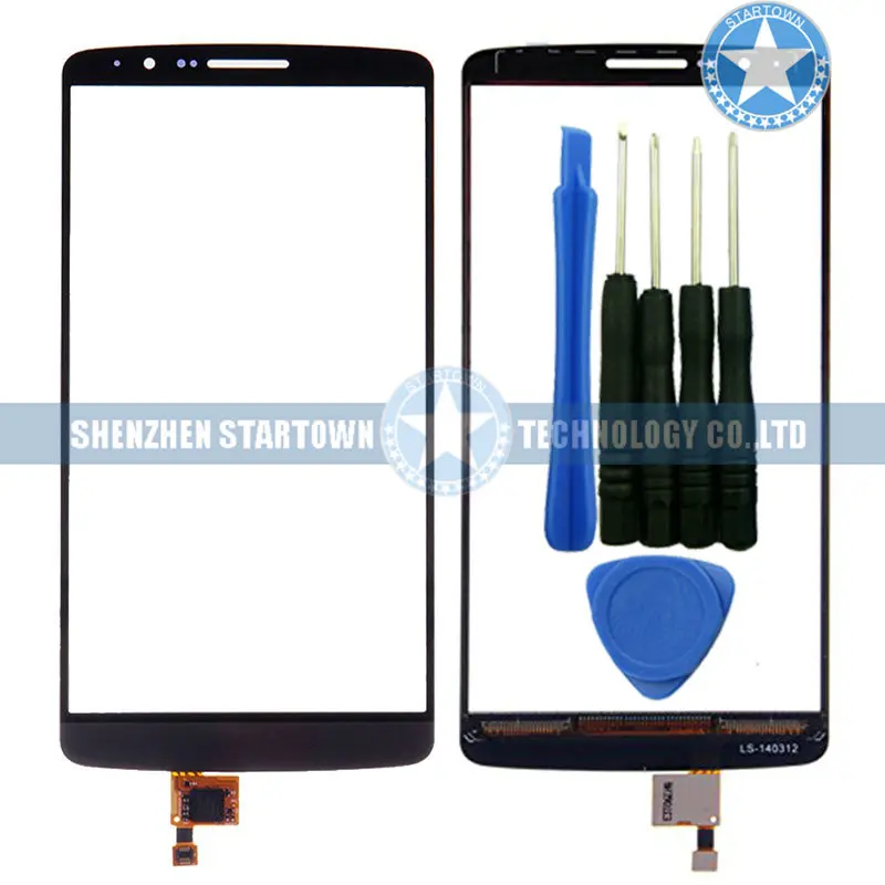 Черный Сенсорный экран планшета Стекло Панель для LG G3 D850 D855 LS990 VS985 с