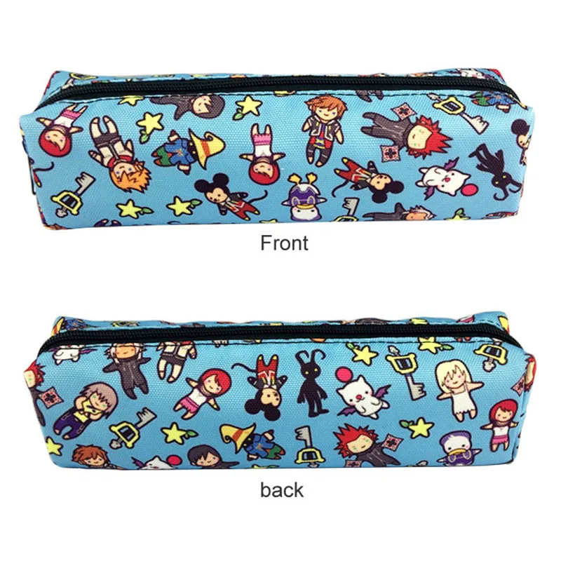 Милые уголовного Пенал школьный Kawaii Мультфильм Pencilcase для мальчиков и девочек большой нескольких макияж Большая ручка сумки канцелярские мешок поставки