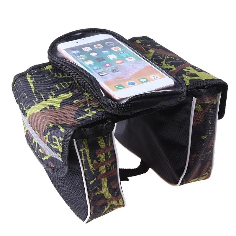 Практичные велосипедные сумки велосипедная передняя рама сумка для верховой