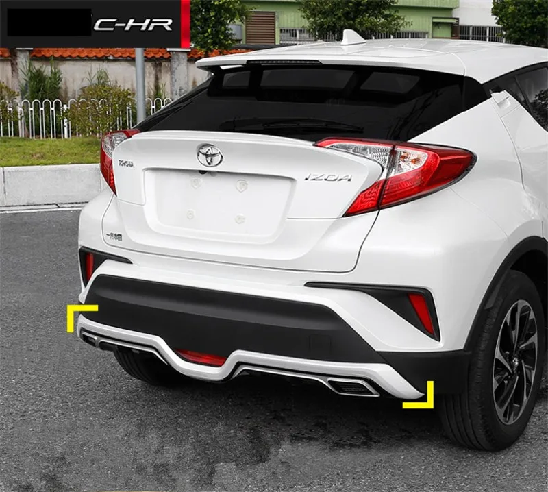 Диффузор заднего бампера для TOYOTA с противоскользящей пластиной аксессуары