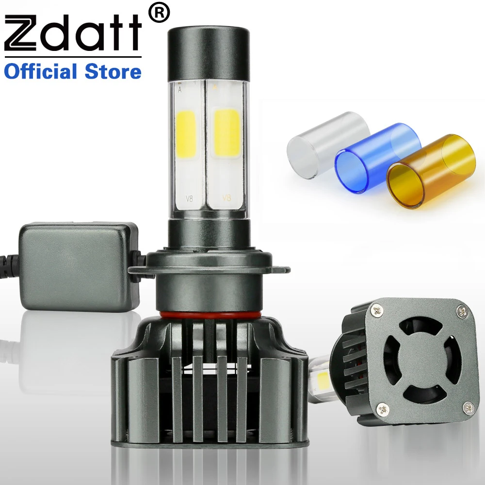 

Zdatt H7 Led Canbus Lamp Bulb Auto 12000LM 100W Headlights Car Led Light 360 Degree Lighting 3000K 6000K 8000K 12V Automobiles