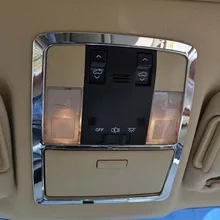 Для Toyota Land Cruiser Prado FJ150 АБС хромированная внутренняя крыши купол передняя лампа для чтения 1 шт./компл