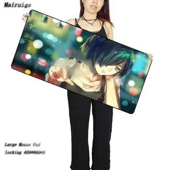 

Mairuige Tokyo Ghoul Anime CSGO gamer 900x400X3mm notbook mouse mat large gaming mousepad lock Edge pad mouse PC desk padmouse