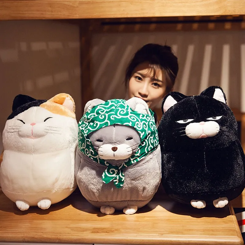 

30cm 40cm Plush Cat Pillows Soft Stuffed Animals Dog Cushion Sofa Decor Cartoon Plush Toys for Children Kids Gift