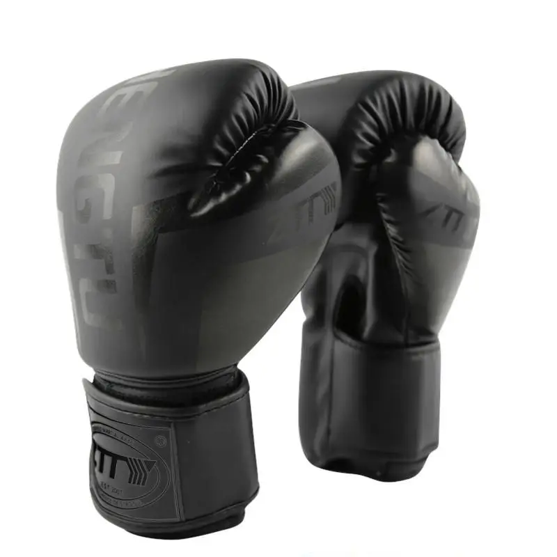 

HIGH Quality Adults Women/Men Boxing Gloves Leather MMA Muay Thai Boxe De Luva Mitts Sanda Equipments8 10 12 6OZ boks