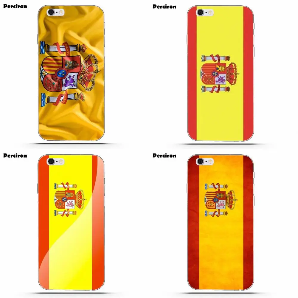 

TPU Pattern Retro Vintage Spain Flag For Sony Xperia Z Z1 Z2 Z3 Z4 Z5 compact Mini M2 M4 M5 T3 E3 E5 XA XA1 XZ Premium