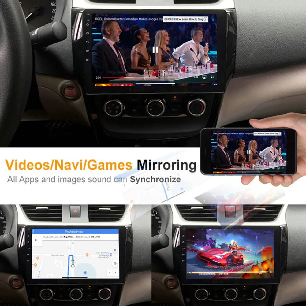 Vehemo Carlinke 5,8G WiFi Дисплей Авто WiFi Дисплей аудио Miracast универсальный экран зеркальное видео Автомобильный wi-fi-дисплей