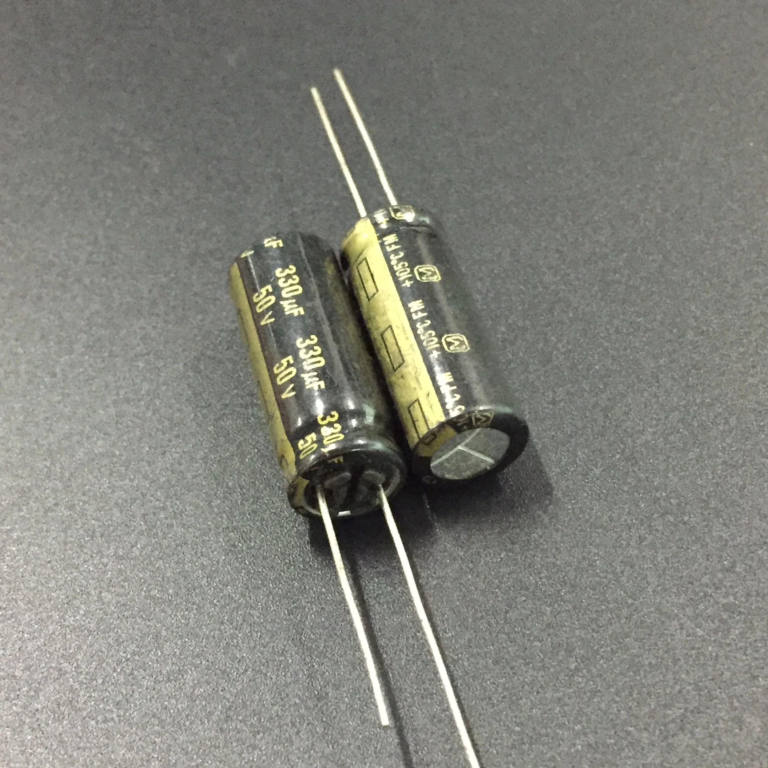 5pcs/50pcs 330uF 50V FM Series 10x25mm Original Low ESR 50V330uF Audio ...