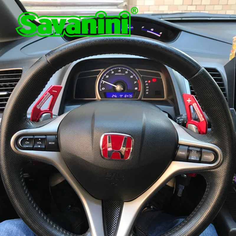 Savanini Алюминиевый Рычаг переключения передач для Honda Fit(2009-2013) и Civic(2009) Авто Стайлинг