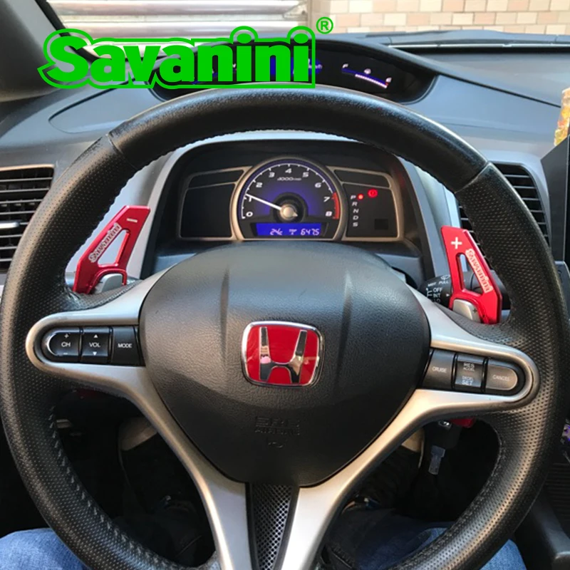 Рычаг переключения руля Savanini алюминиевый расширительный рычаг для Honda Fit(2009 2013) и