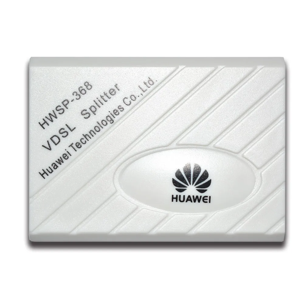 الأصلي Huawei VDSL الخائن النطاق العريض الهاتف تصفية عرام البرق حماية مكافحة الضوضاء 6P2C ل ADSL مودم RJ11 محول
