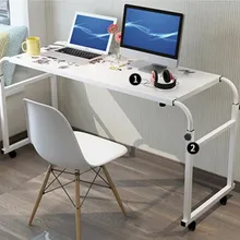 120*45 см портативный прикроватный столик для ноутбука, многоцелевой, съемный компьютерный стол, ленивый стол для ноутбука, детский стол для обучения с колесами