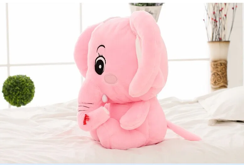 pink elephant soft toy