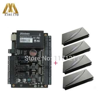 

Free Shipping C3/200 Two Door Two Way Access Control Panel ZKC3-200 Good Quality Access Controller System+ 4PCS KR100E ID Reader