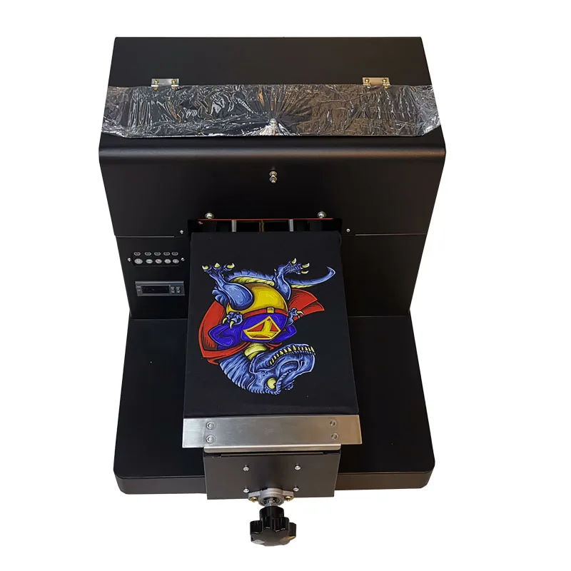  Multicolor Inkjet A4 size Format T-Shirt Printer special for Light color and dark color Garment pri