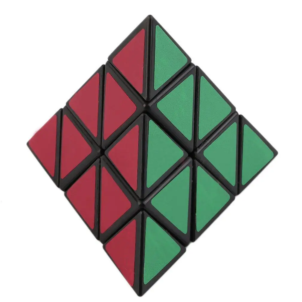 Мода Пирамида Треугольник Многоцветный скоростной Куб Блок волшебная игра игрушка для обучения подарки для детей