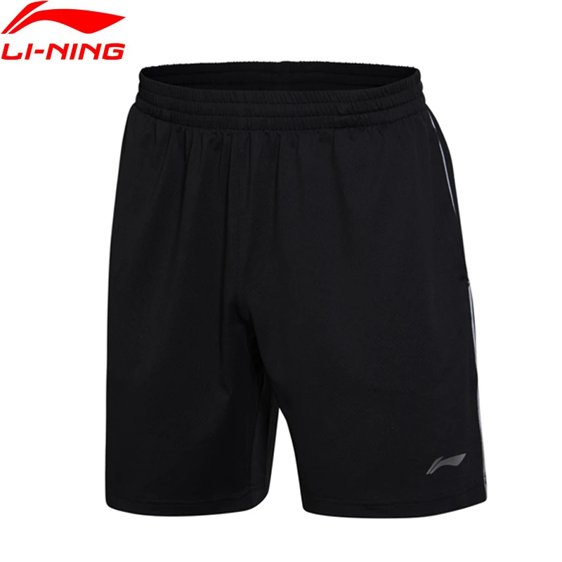 Li-Ning мужские шорты для бадминтона соревнований сухого фитнеса удобные дышащие с