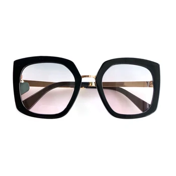 

Flat Top Oversized Square Sunglasses Women 2019 Summer Style Classic Women Sun Glasses Female Big Square Eyewear UV400