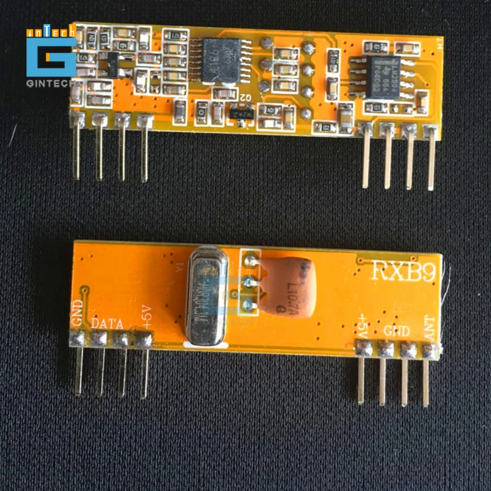 

315MHZ/433MHZ superheterodyne wireless receiver module RXB4 RXB6 RXB8 RXB9