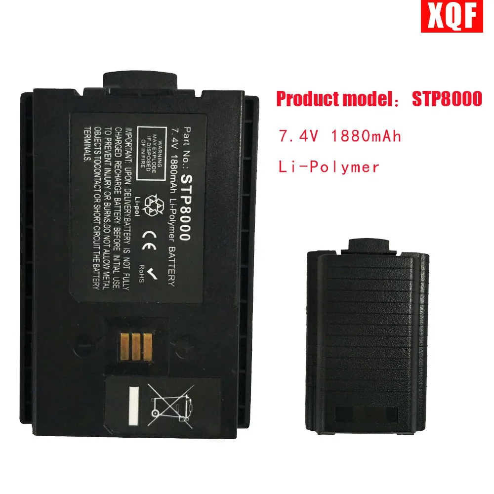 7,4 V 1880 mAh Li-Polymer Батарея для подлинного Sepura STP8000 STP8100 SP8200 высокое Ёмкость Батарея 300-01175 S009 двухстороннее радио