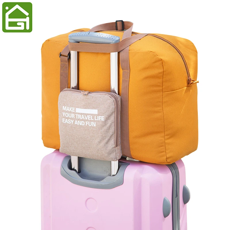 

Unisex Lightweight Duffel Bag Durable Travel Luggage Storage Bag Folding Camping Gym Carry Tote Bag Clothes Organizer Bag