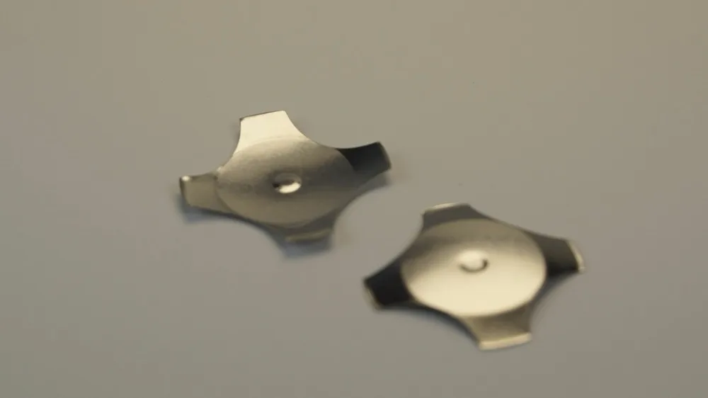 1000pcs 20.0mm Diameter cross type tactile metal domes center dimple