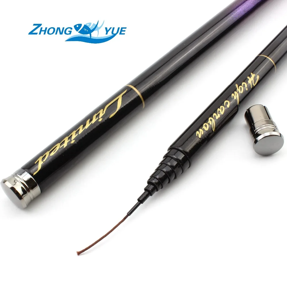 

Best Quality Carbon Fiber Stream Hand Fishing Rod 3.6m-7.2m Ultra Light Feeder Carp Fishing Pole Fishing Tackle Lowest profit