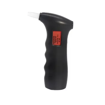 

Portable Breathalyzer alcohol tester breathalyzer professional digital LCD breath tester with 5 mouthpieces